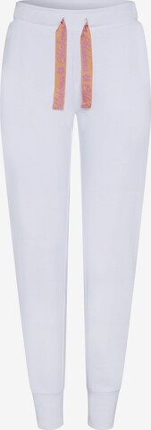 Oklahoma Jeans Slimfit Sweathose ' in Slim Fit ' in Weiß: predná strana