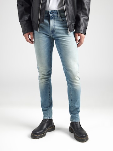 G-STAR Slimfit Τζιν '3301' σε μπλε: μπροστά