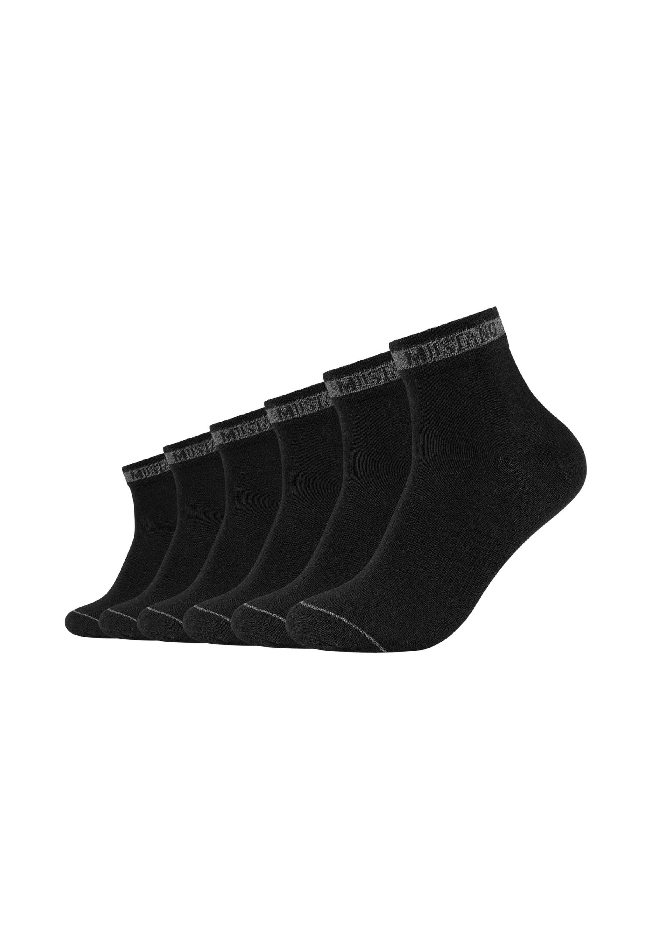 MUSTANG Socken in Schwarz: Vorderseite
