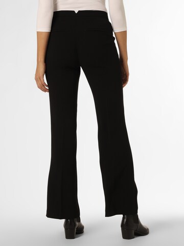 Bootcut Pantalon à pince 'Joana' MAC en noir