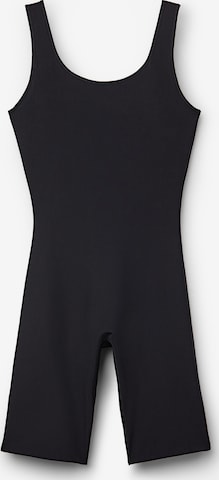 Tezenis Shapingbody in Schwarz: Vorderseite