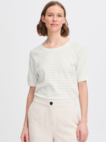 b.young - Jersey 'BYOmanja' en blanco: frente