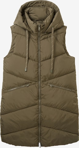 Gilet di TOM TAILOR in verde: frontale