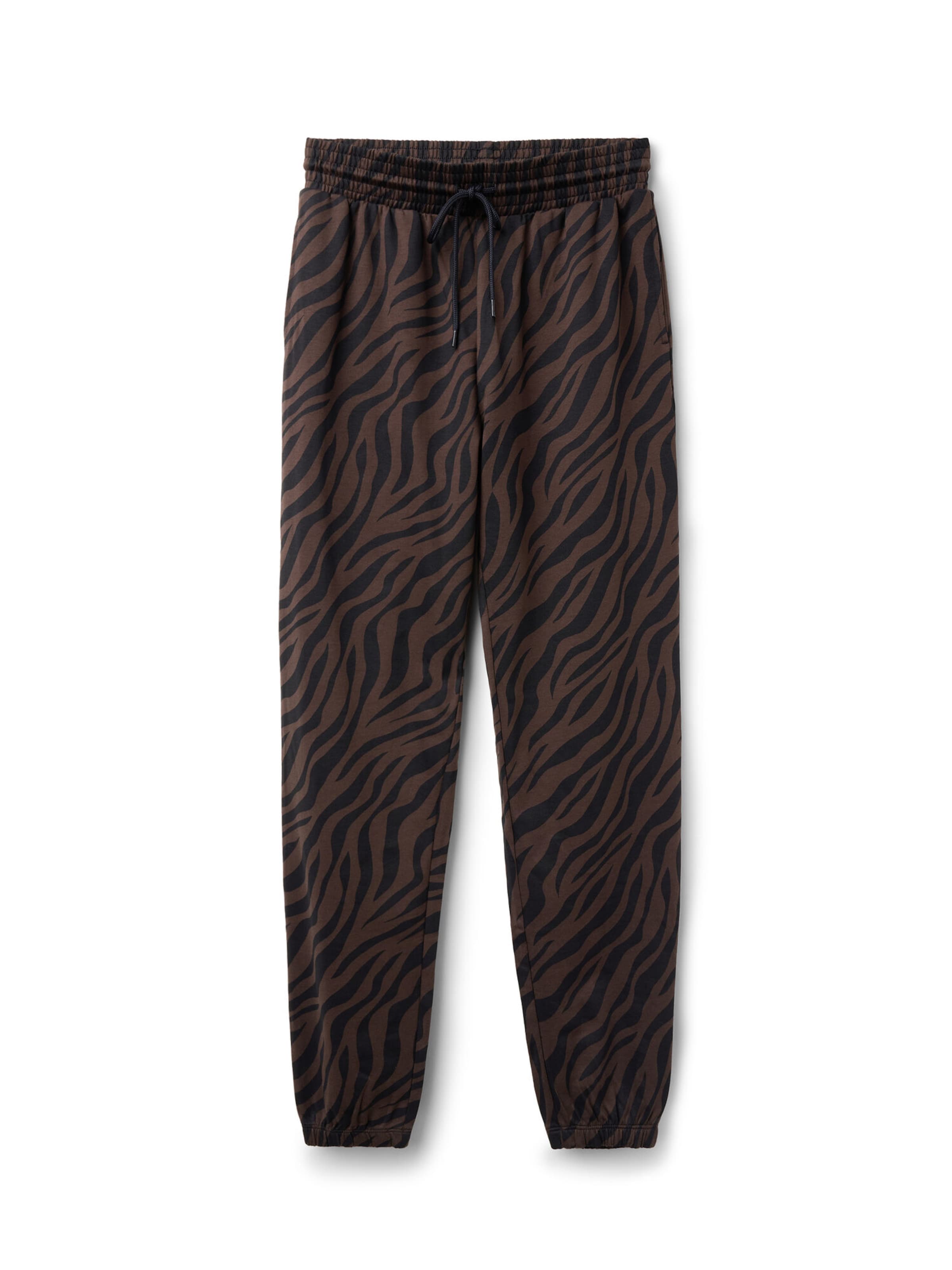 Tezenis Tapered Pants in Brown: front