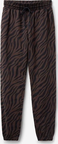 Tezenis Tapered Pants in Brown: front