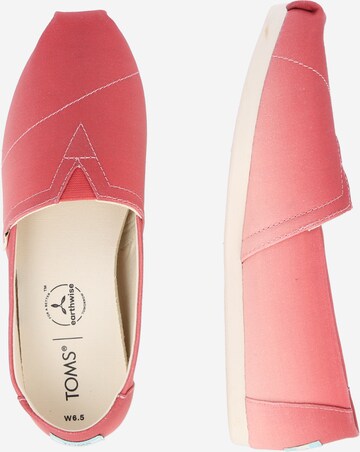 Chaussure basse TOMS en rose