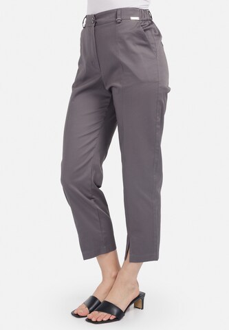 Loosefit Pantalon HELMIDGE en gris : devant