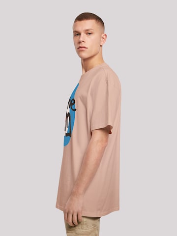 T-Shirt 'The Jam Band' F4NT4STIC en beige