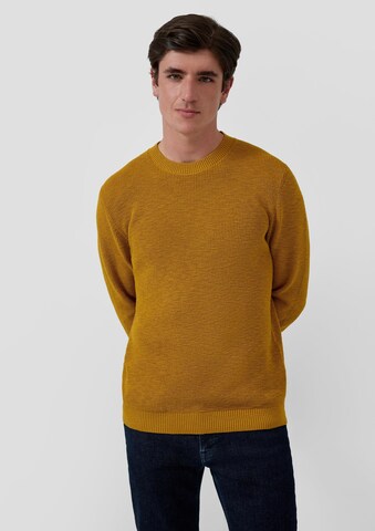 s.Oliver Sweater in Yellow: front