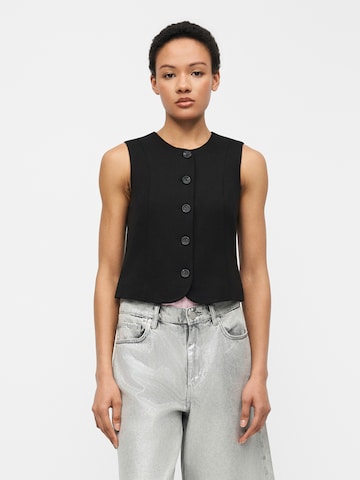 PIECES Vesta 'PCKAMIL' - Čierna: predná strana