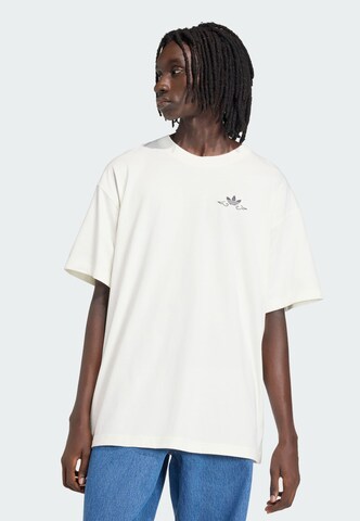 ADIDAS ORIGINALS - Camiseta 'Japan Forg Grafik' en blanco