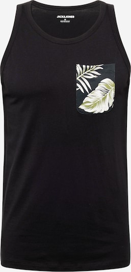 Maglietta 'CHILL' JACK & JONES di colore verde chiaro / nero / bianco, Visualizzazione prodotti