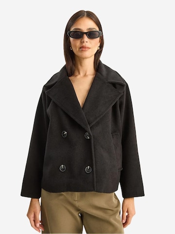 Bianco Lucci Wintermantel‌‌‌‌‌‌‌‌ in Schwarz: Vorderseite