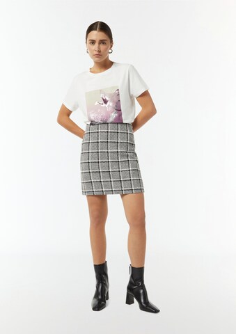 T-shirt COMMA en blanc