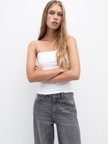Pull&Bear Топ в черно: отпред