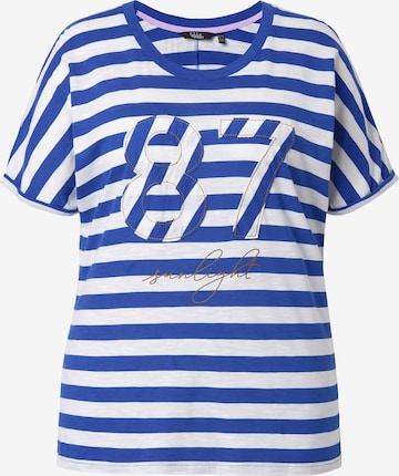 Ulla Popken Shirt in Blau: Vorderseite