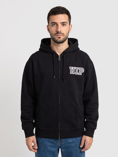 Carhartt WIP Veste de survêtement en S en noir, Vue avec produit
