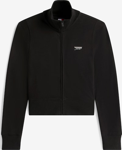 Džemperis iš Tommy Jeans, spalva – juoda / sidabrinė, Prekių apžvalga