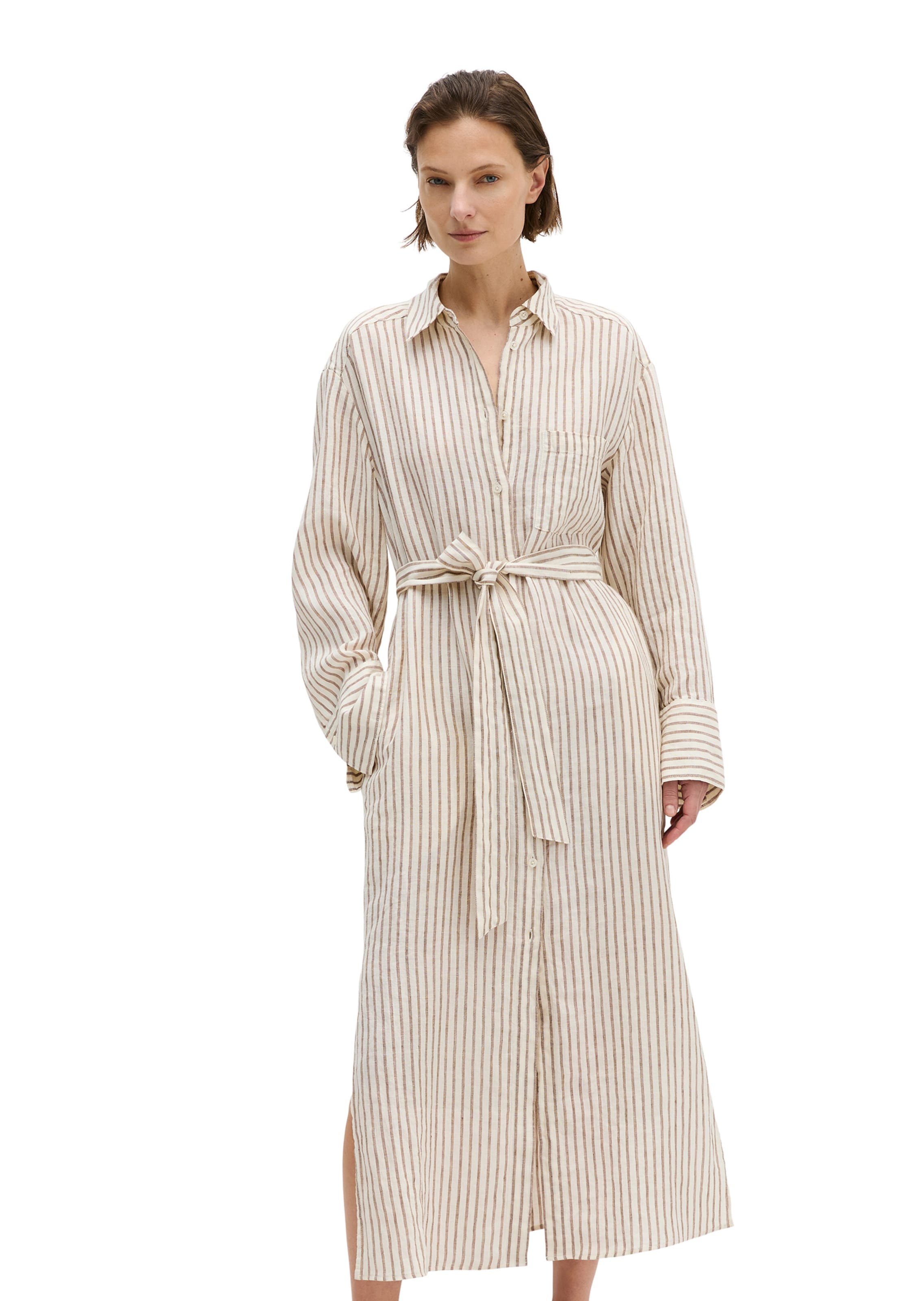Marc O'Polo Blousejurk in Beige: voorkant