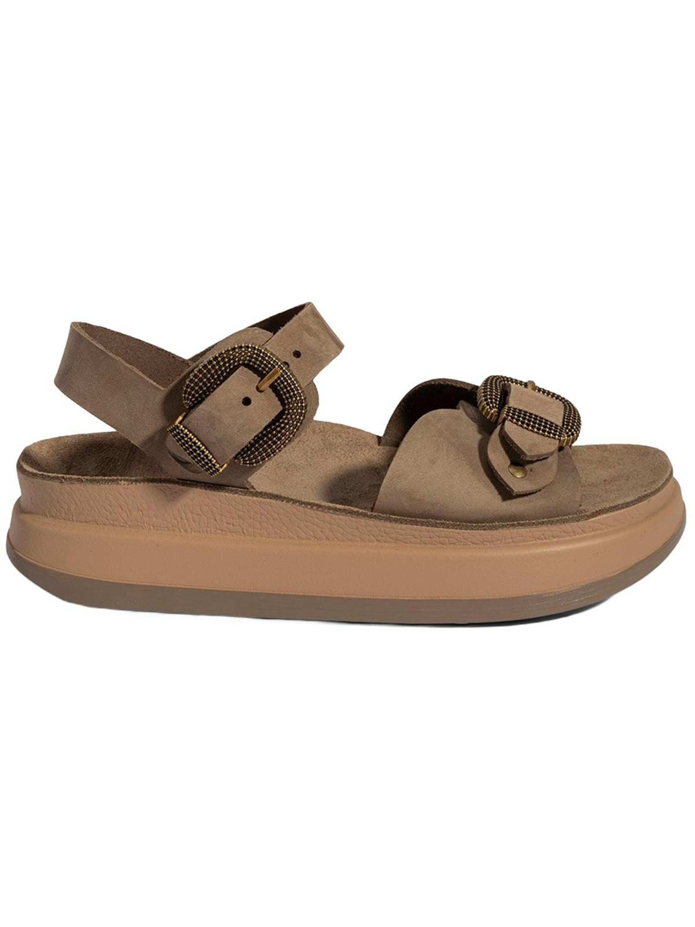 Desa Sandale 'Keilsandalen'‌‌‌‌‌‌‌‌ in Grau