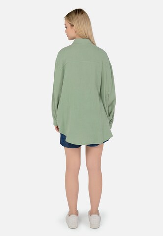 FRESHLIONS Regular fit Blouse 'Honari' in Green