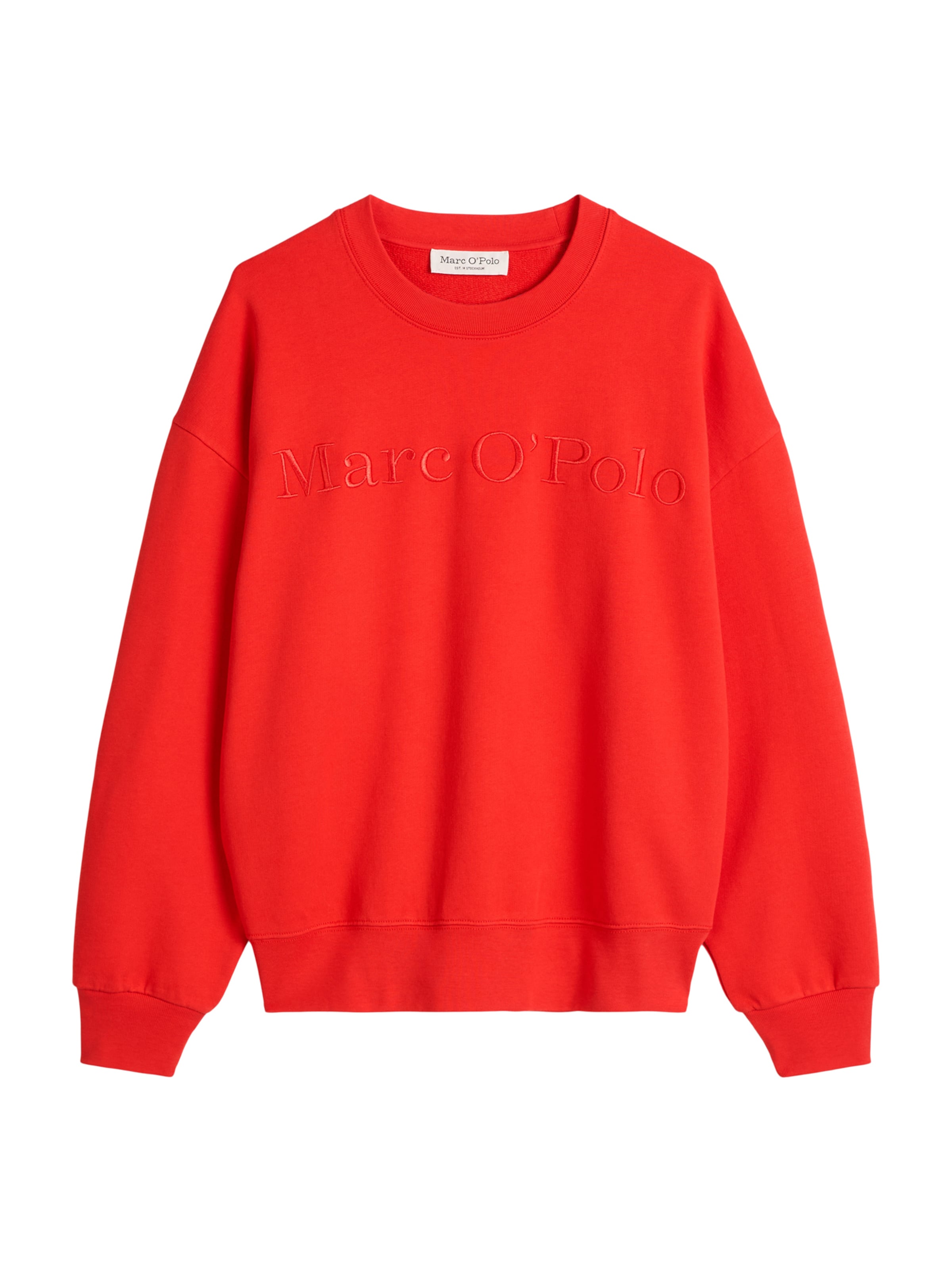 sarkans Marc O'Polo Sportisks džemperis: no priekšpuses