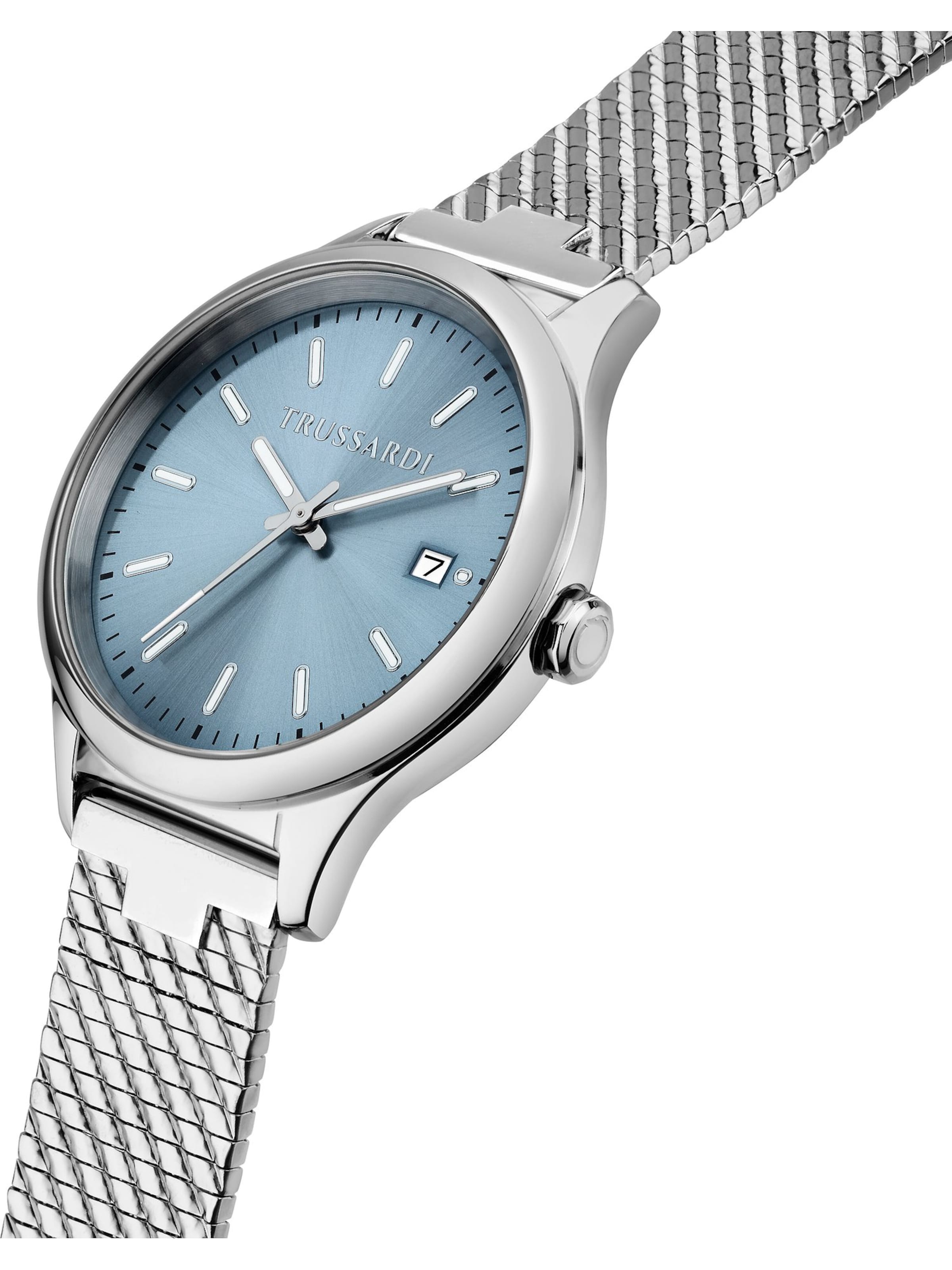 Trussardi Analoguhr in Blau