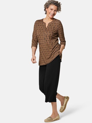 Goldner Regular Trousers ' Louisa ' in Black