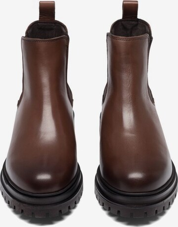 Chelsea Boots 'BIADARLENE' Bianco en marron