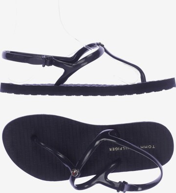 TOMMY HILFIGER Sandalen 37 in Blau: predná strana