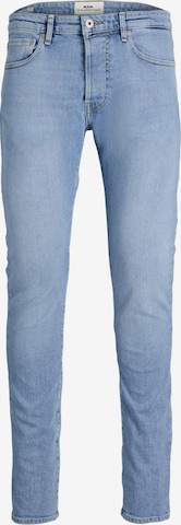 Skinny Jeans 'Glenn' de la JACK & JONES pe albastru: față