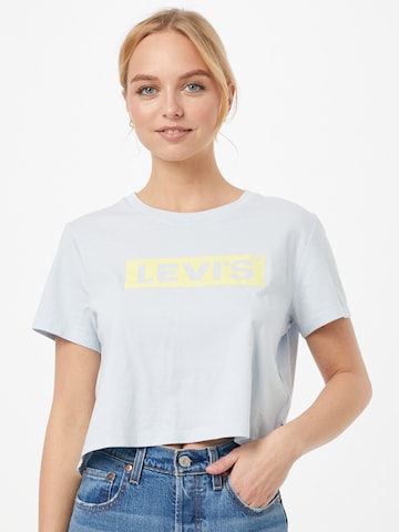 LEVI'S ® Shirt 'GR Cropped Jordie Tee' in Blue: front