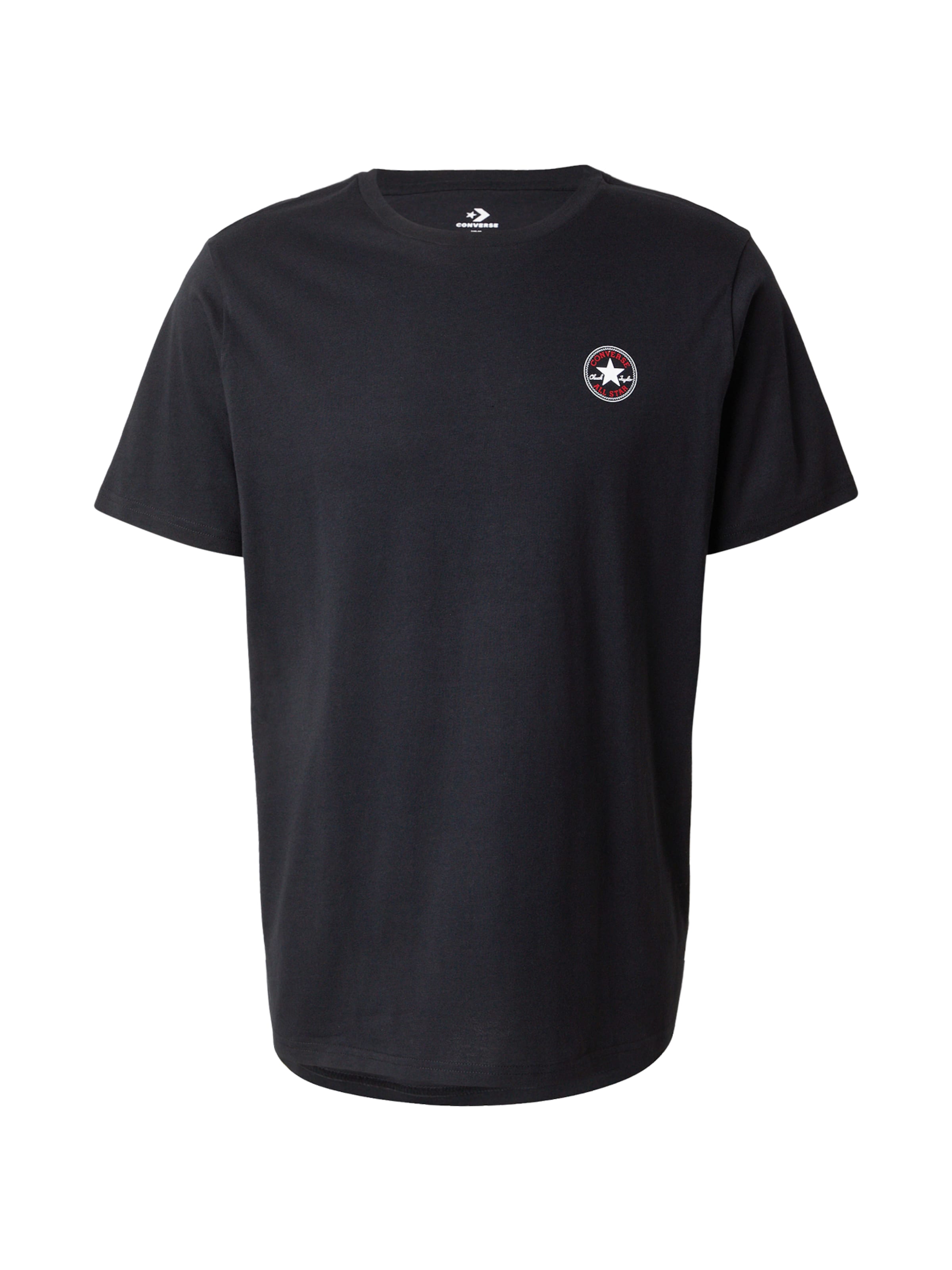 CONVERSE - Camisa 'CORE CHUCK' em cinzento: frente