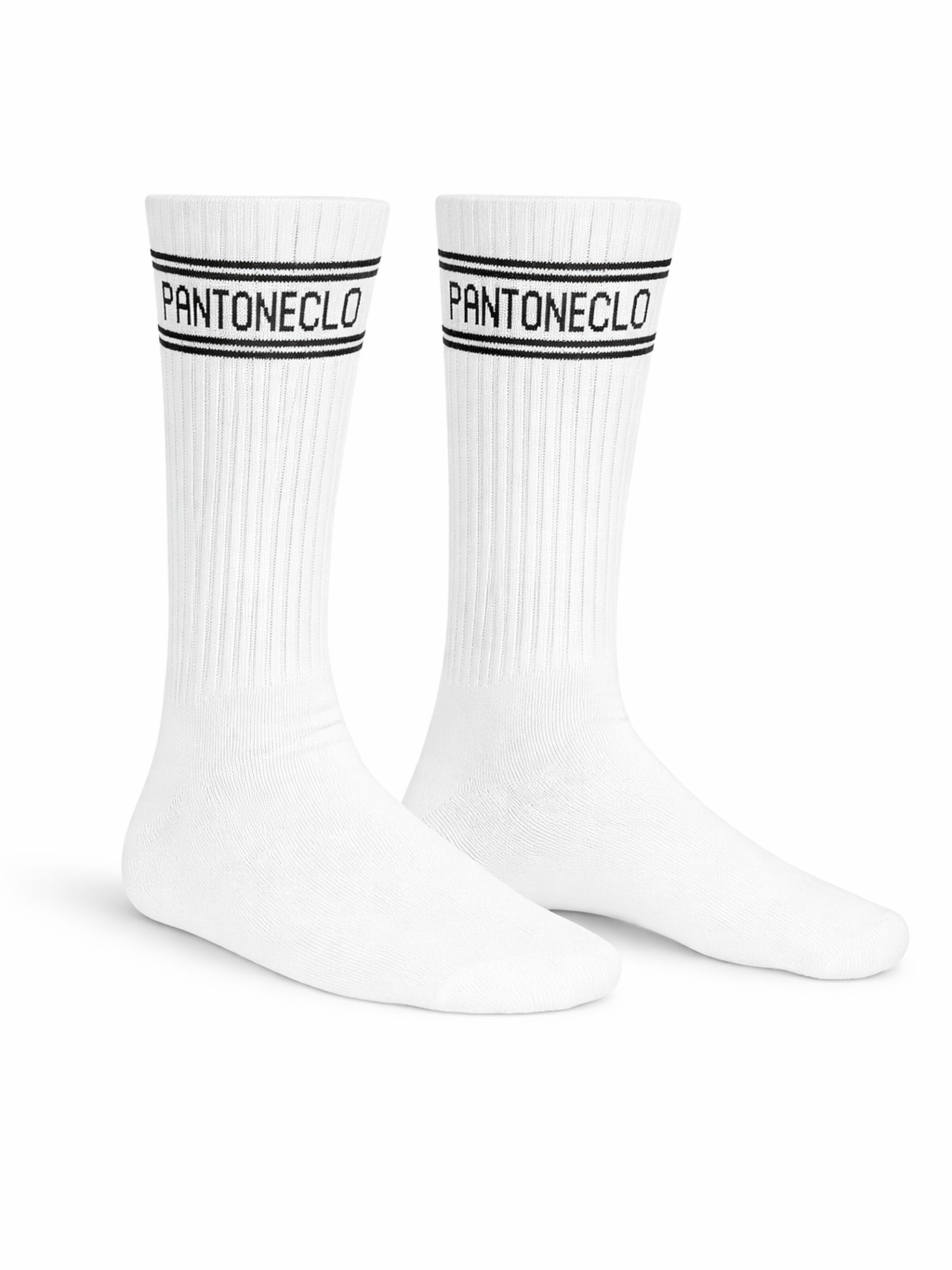 Calzino 'Pantoneclo Men’s Socks' di PANTONECLO in bianco: frontale