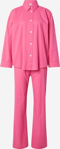 Pijama de la BeckSöndergaard pe roz: față