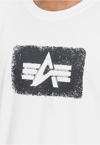 ALPHA INDUSTRIES Bluser & t-shirts i hvid