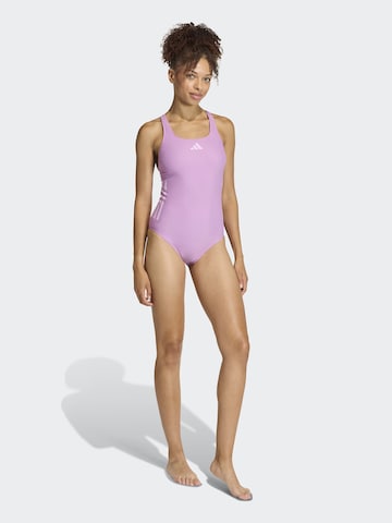 ADIDAS PERFORMANCE Bralette Active Swimsuit in Purple