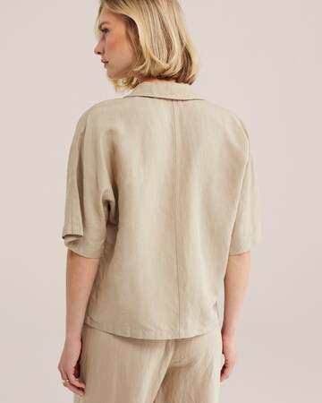 WE Fashion - Blusa en gris