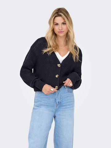 ONLY Strickjacke 'ONLCarol' in Blau: Vorderseite