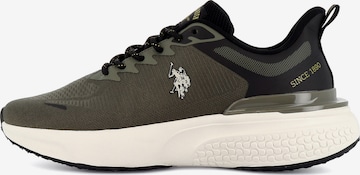 US POLO ASSN. - Zapatillas deportivas bajas 'Spritz' en verde: frente