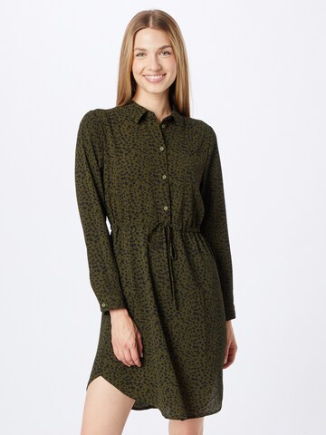 JDY Shirt Dress 'Piper' in Green: front