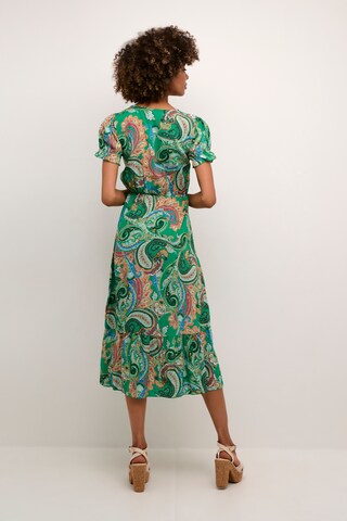Robe 'Lina' Cream en vert