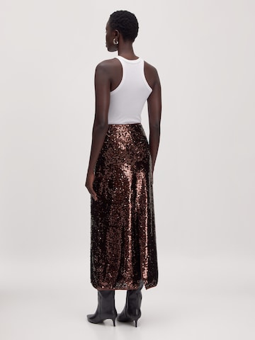 Jupe 'Dakara' EDITED en marron