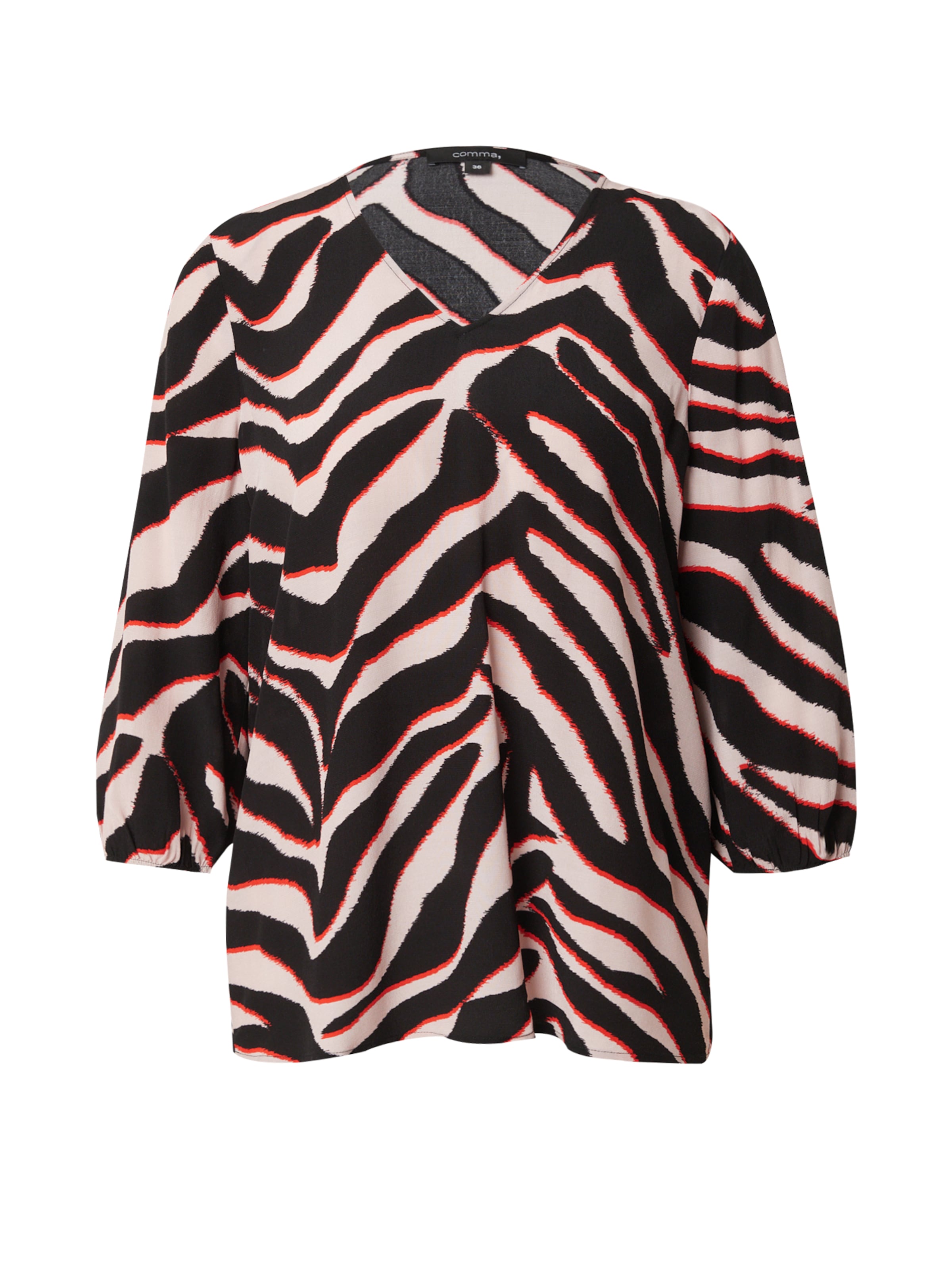 COMMA Blouse in Roze: voorkant