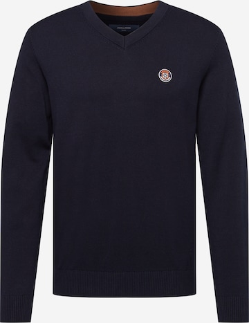 JACK & JONES Pullover 'SHELDON' in Blau: predná strana