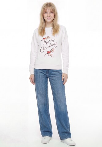 Sweat-shirt MYMO en blanc