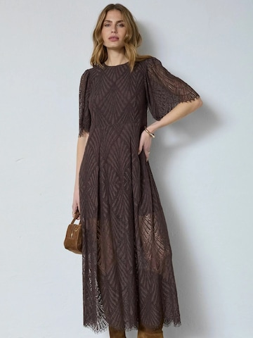 co'couture - Vestido ' LetiCC ' en marrón