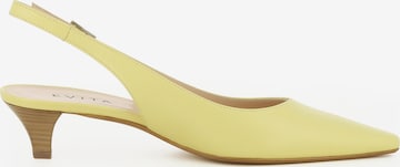 EVITA Slingpumps 'Lia' in Gelb