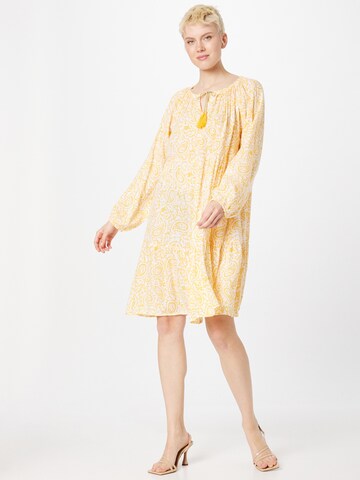 Zwillingsherz Dress 'Luna' in Yellow
