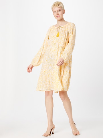 Zwillingsherz Φόρεμα 'Luna' σε κίτρινο